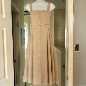 NWOT Nasty Gal Tan Dress with POCKETS